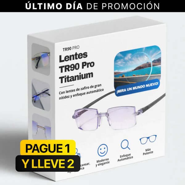 COMPRE 1 Y LLEVE 2 | Lentes Inteligentes Pro Titanium + Estuche De Regalo